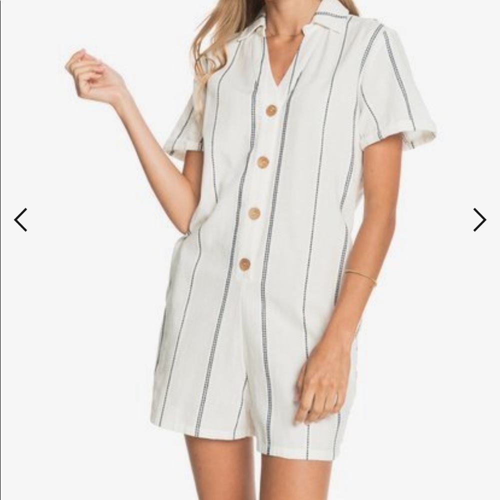 Roxy white Sunglasses Romper size XS